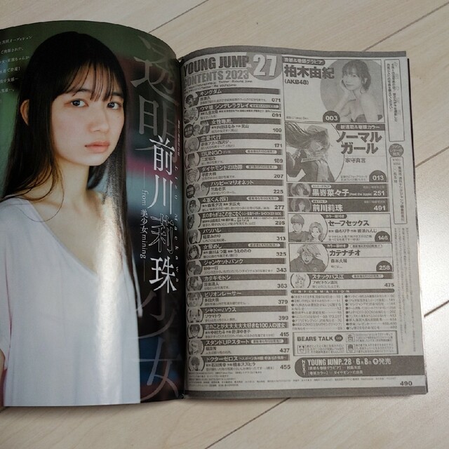 ヤングジャンプ 2023年 6/15号 エンタメ/ホビーの雑誌(アート/エンタメ/ホビー)の商品写真