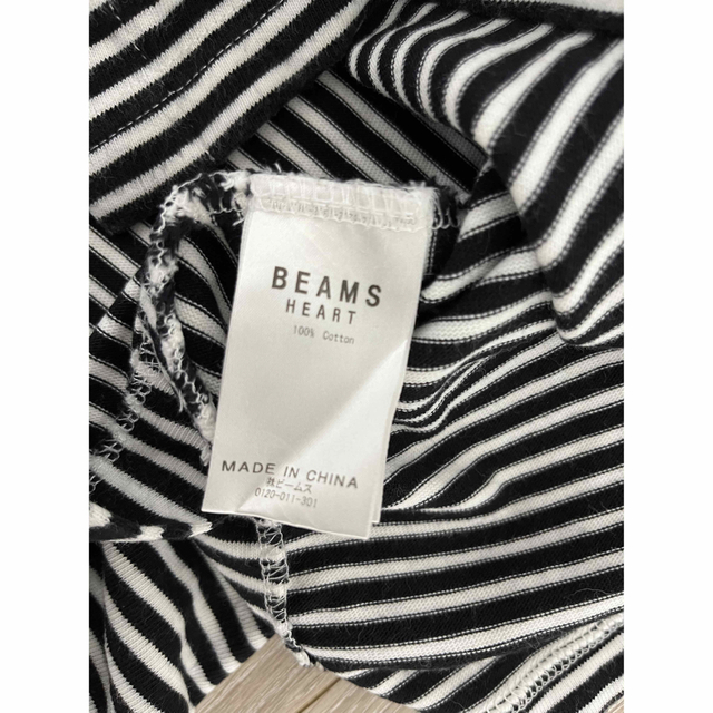 BEAMS(ビームス)のBEAMS HEART Tシャツ　ボーダー　メンズ メンズのトップス(Tシャツ/カットソー(半袖/袖なし))の商品写真