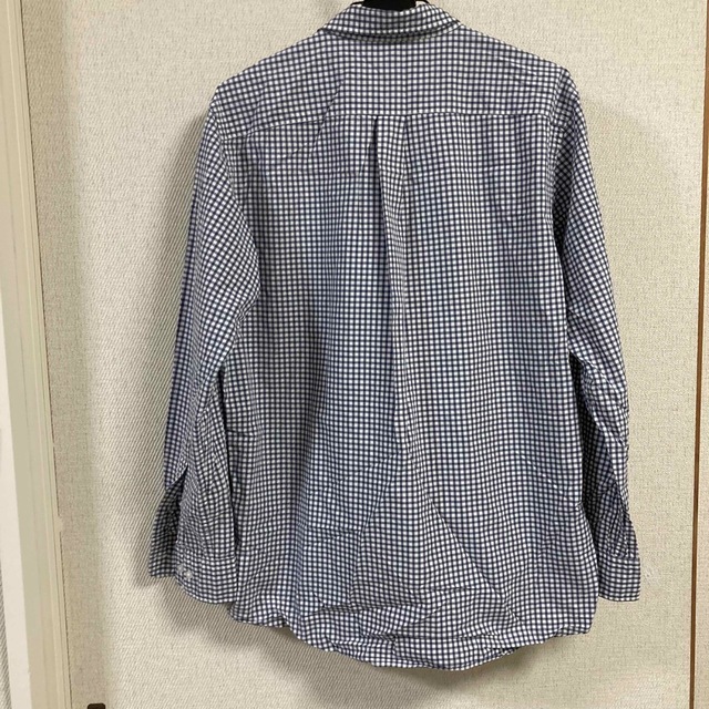 UNIQLO(ユニクロ)のユニクロ　メンズ　ボタンダウン　チェックシャツ　長袖　XL メンズのトップス(シャツ)の商品写真