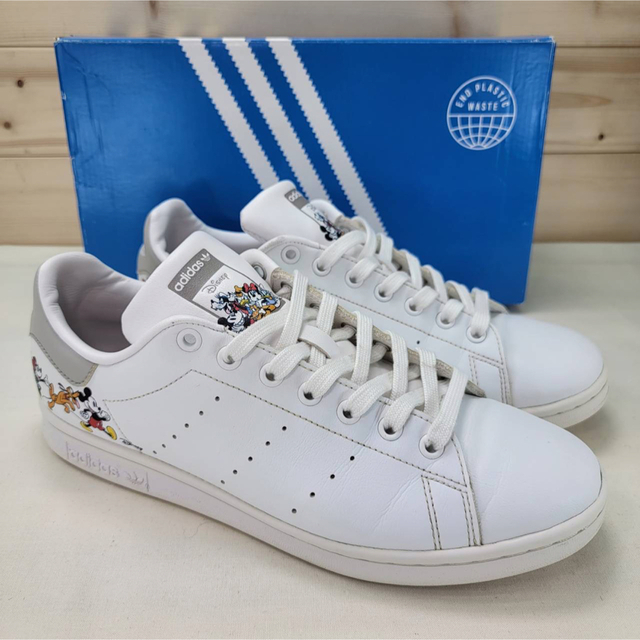 【新品27.5cm】adidas｜スタンスミス｜ディズニー｜ホワイト/グレー