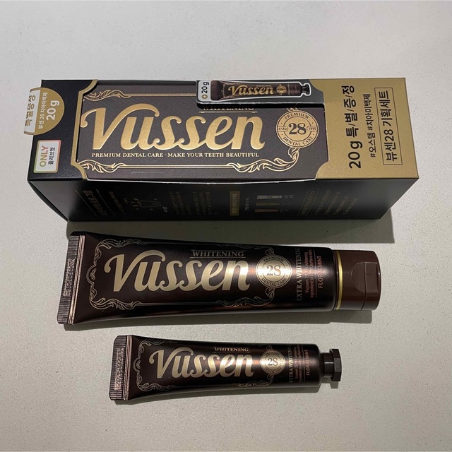 vussen 歯磨き粉 80g＋20gの2本セット コスメ/美容のオーラルケア(歯磨き粉)の商品写真