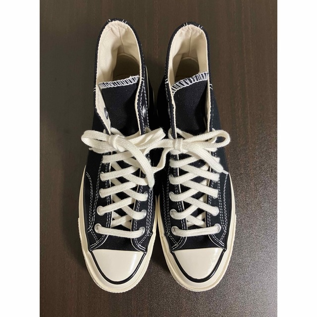 CONVERSE(コンバース)のコンバース チャックテイラー ハイ ブラック 25.5cm CT70 未使用 メンズの靴/シューズ(スニーカー)の商品写真