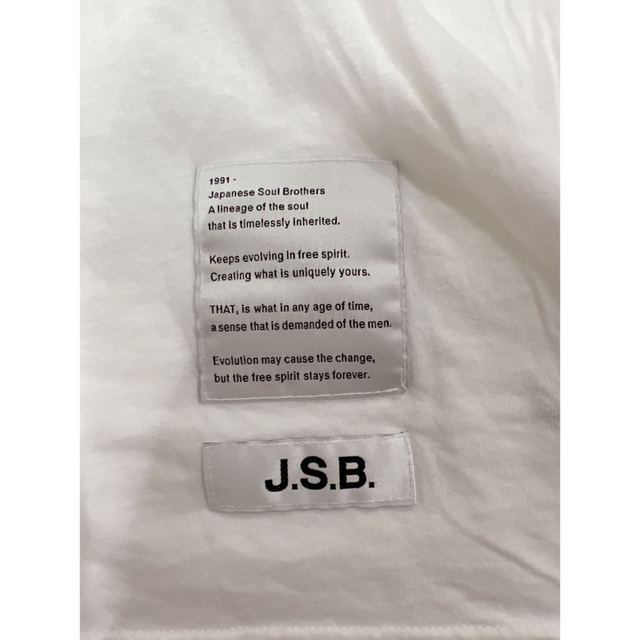 三代目 J Soul Brothers(サンダイメジェイソウルブラザーズ)のJ.S.B. メンズのトップス(Tシャツ/カットソー(半袖/袖なし))の商品写真