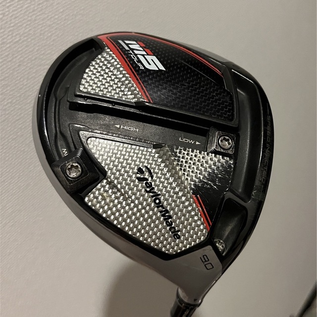 TaylorMade(テーラーメイド)のテーラーメイド　M5　ツアー　ドライバー　ヘッドのみと純正カバー付き スポーツ/アウトドアのゴルフ(クラブ)の商品写真