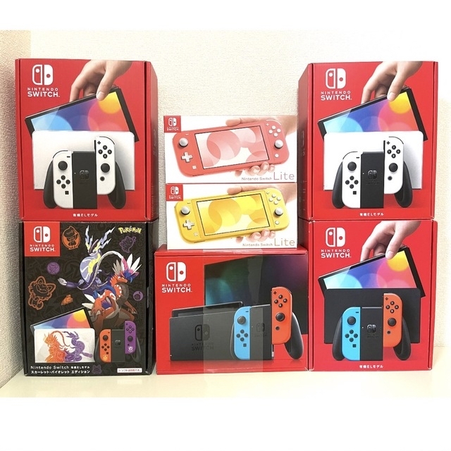 Nintendo Switch(ニンテンドースイッチ)のかわぐち様専用 エンタメ/ホビーのゲームソフト/ゲーム機本体(家庭用ゲーム機本体)の商品写真