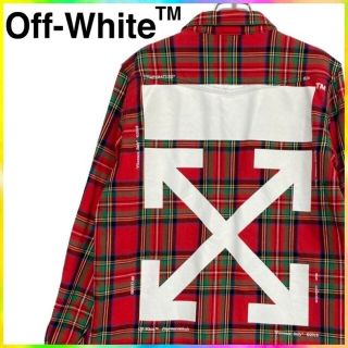 OFF-WHITE - OFF-WHITE Flannel Check Shirt XSサイズの通販|ラクマ