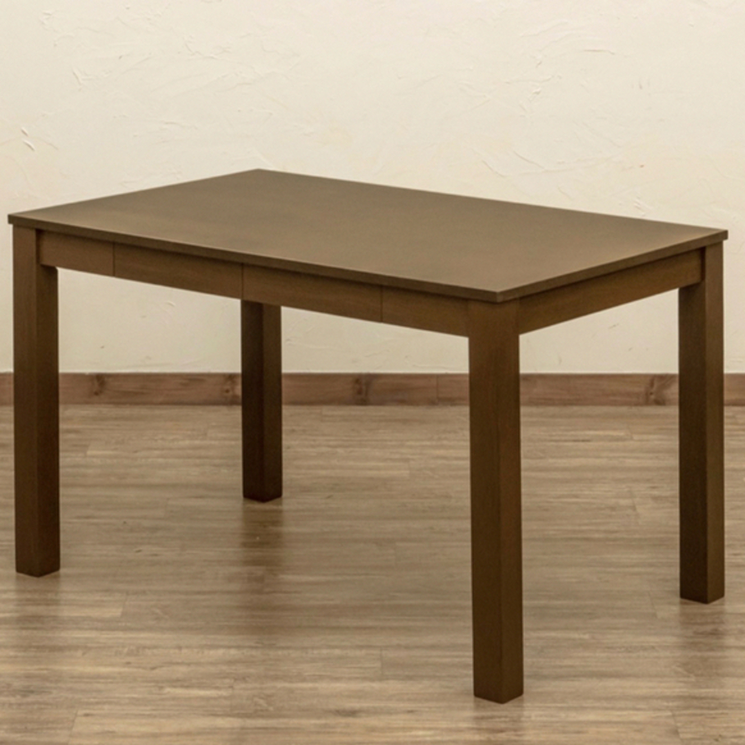 引出し付き フリーテーブル 110×70cm ブラウン