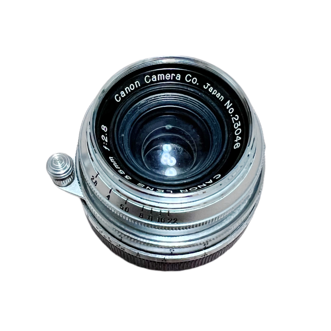 ☆Canon Lens 35mm f2.8 L39 LEICAレンズキャップ付き www ...