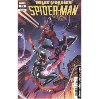 MARVEL - マイルスモラレス スパイダーマン #39　ヴァリアント カバー　アメコミ リーフ