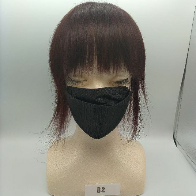 ヘアピース 30cm ナチュラルブラウン 人毛 部分ウィッグ かつら b2の通販 by トロ's shop｜ラクマ