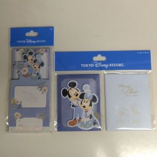 ディズニー(Disney)の💙ブルーエバーアフター／メモ＆メッセージカード(ノート/メモ帳/ふせん)