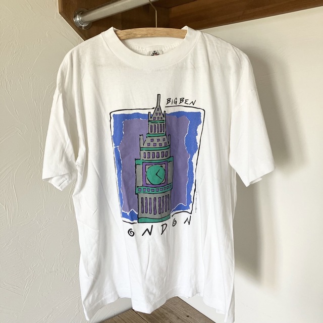 Hanes(ヘインズ)の90s vintage Tシャツ𖠿 メンズのトップス(Tシャツ/カットソー(半袖/袖なし))の商品写真