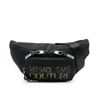 VERSACE JEANS COUTURE ボディバッグ ブラック バロック(ボディーバッグ)