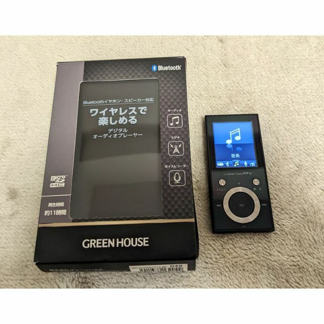 グリーンハウス kana BT GH-KANABTS16-BK 16GBブラックの通販 by グリーンハウス kana BT GH-KANABTS16-BK 16GBブラックの通販 by