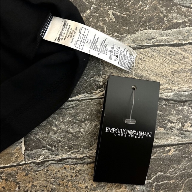 Emporio Armani(エンポリオアルマーニ)の【新品】EMPORIO ARMANI アルマーニ／ストレッチ Tシャツ M メンズのトップス(Tシャツ/カットソー(半袖/袖なし))の商品写真