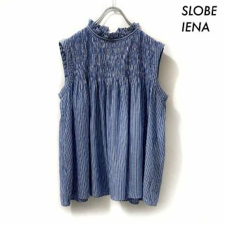 スローブイエナ(SLOBE IENA)のSLOBE IENA スローブイエナ★ストライプ柄 ノースリーブブラウス(シャツ/ブラウス(半袖/袖なし))