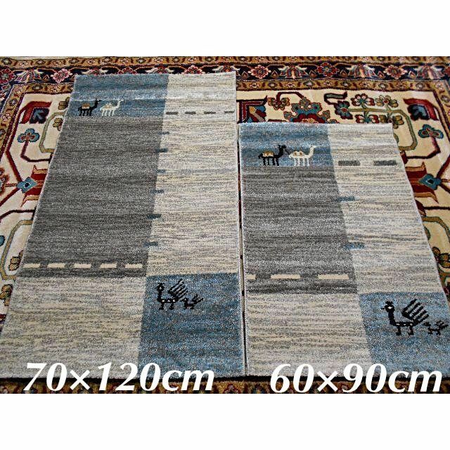 再入荷！225万ノット、超高密度織！イラン産絨毯 70×120cm‐201811