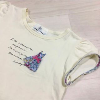 クミキョク(kumikyoku（組曲）)の組曲　kumikyoku リバティ　半袖　Tシャツ(Tシャツ/カットソー)