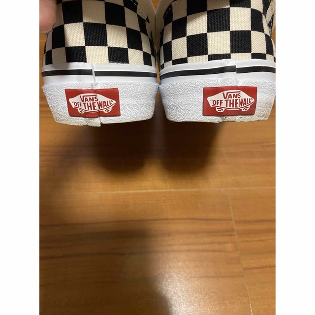 VANS(ヴァンズ)のVANS SLIP ON V98CLA BLK/WHT CHECK スリッポン メンズの靴/シューズ(スニーカー)の商品写真