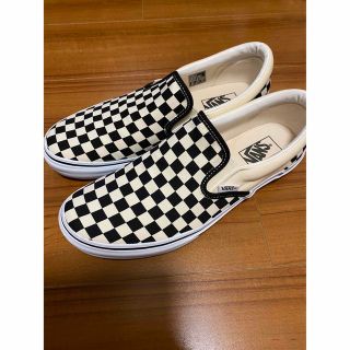 VANS - VANS SLIP ON V98CLA BLK/WHT CHECK スリッポンの通販 by たか