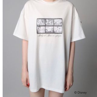 エピヌ(épine)の新品未使用品＜Mickey & Minnie＞ Film TEE (WHITE)(Tシャツ(半袖/袖なし))