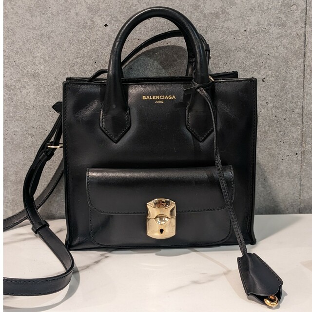 Balenciaga(バレンシアガ)の【中古】Balenciaga バレンシアガ パドロック ショルダーバッグ レディースのバッグ(ショルダーバッグ)の商品写真