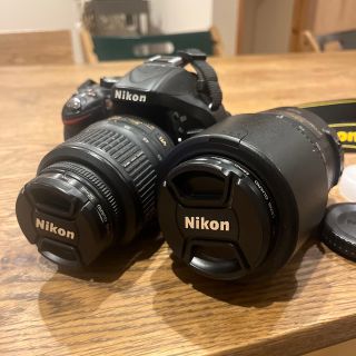 ニコン(Nikon)のNikon★ニコン★一眼レフ★D5200★レンズ2個セット(デジタル一眼)