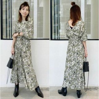 アパルトモンドゥーズィエムクラス(L'Appartement DEUXIEME CLASSE)のアパルトモン Flower Print Madam Dress ワンピース(その他)