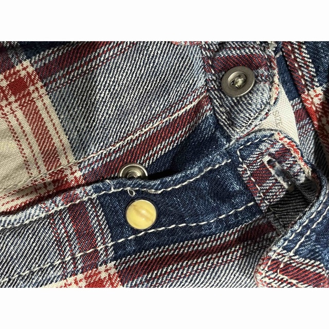 ZARA BABY チェックシャツ　2-3YEARS 値下げ キッズ/ベビー/マタニティのキッズ服男の子用(90cm~)(Tシャツ/カットソー)の商品写真