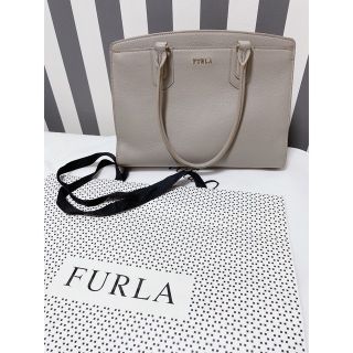 【未使用】FURLA フルラ　トートバッグ　デジット　鳥　現行　モデル