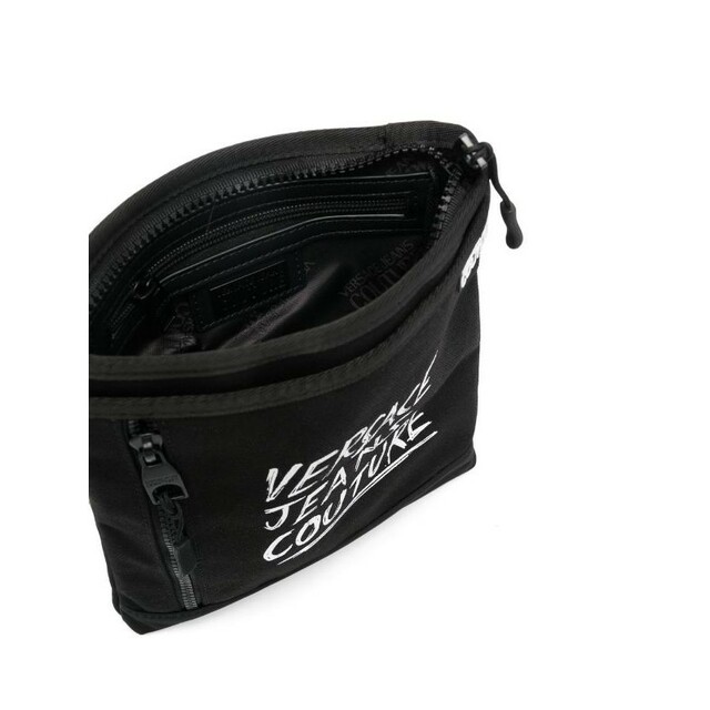 VERSACE JEANS COUTURE メッセンジャーバッグ ブラック メンズのバッグ(メッセンジャーバッグ)の商品写真