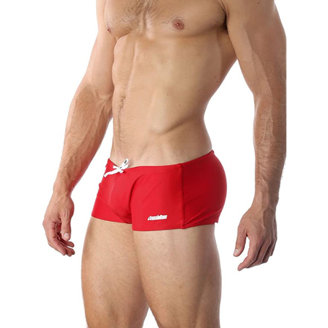 aussieBum(オージーバム)のAussiebum League スイムトランク レッドS メンズの水着/浴衣(水着)の商品写真