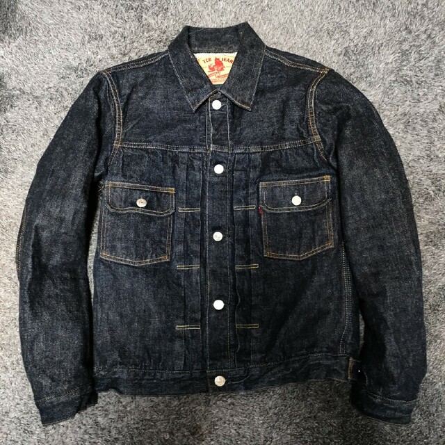 試着のみ未使用品】TCB jeans 50s ブランケット付ジャケット 38 19000