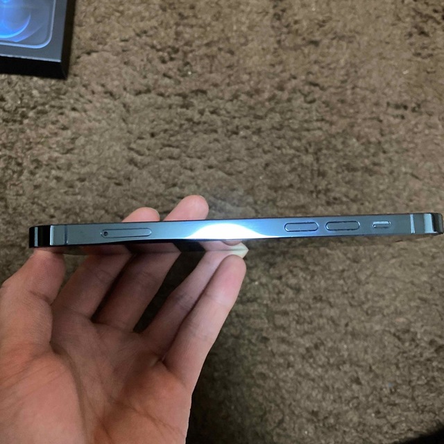 美品iPhone12pro 128GB ブルー 青 スマートフォン Apple