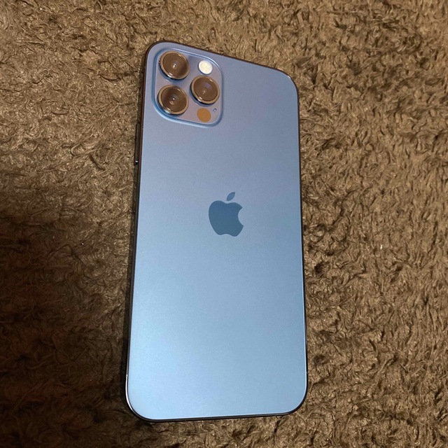 美品iPhone12pro 128GB ブルー 青 スマートフォン Apple