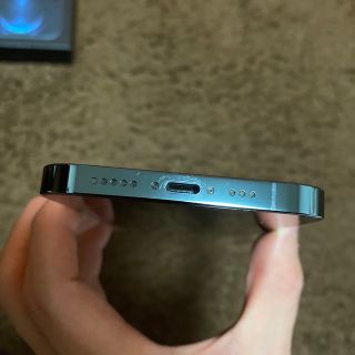 iPhone - 美品iPhone12pro 128GB ブルー 青 スマートフォン Appleの