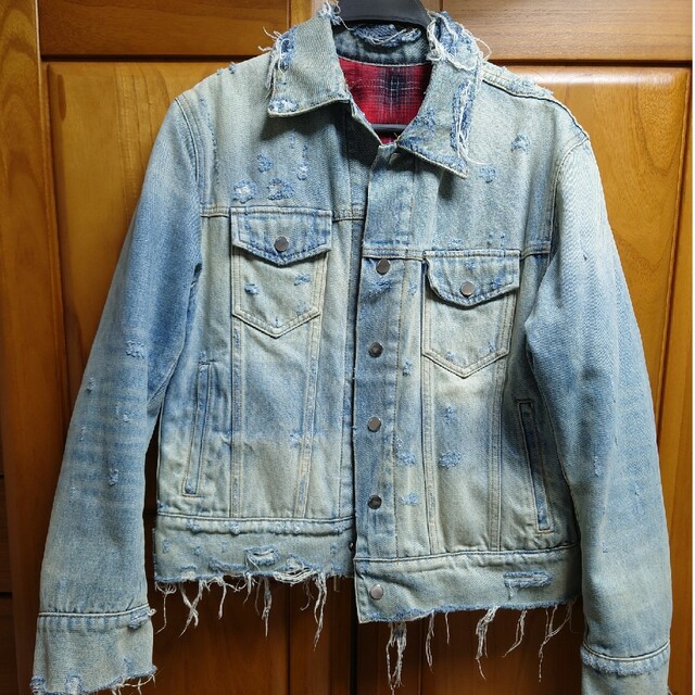 Amiri reversible denim jacket