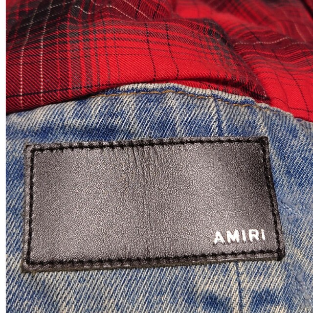 AMIRI(アミリ)のAmiri reversible denim jacket メンズのジャケット/アウター(Gジャン/デニムジャケット)の商品写真