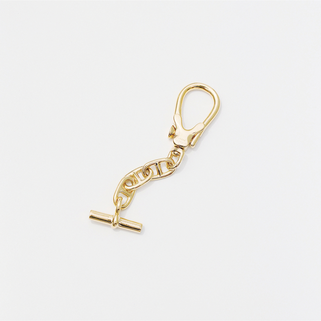 Vintage HERMES 18K Chaine dAncre Keyring