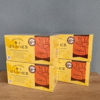ラクシュミー  極上 はちみつ紅茶  100袋(25袋×4箱)(茶)