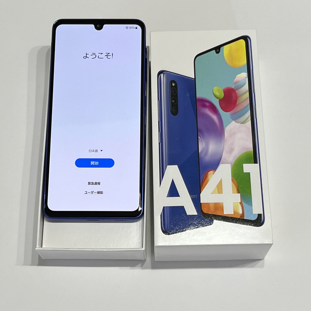 GALAXY A41 ブルー　64GBのサムネイル