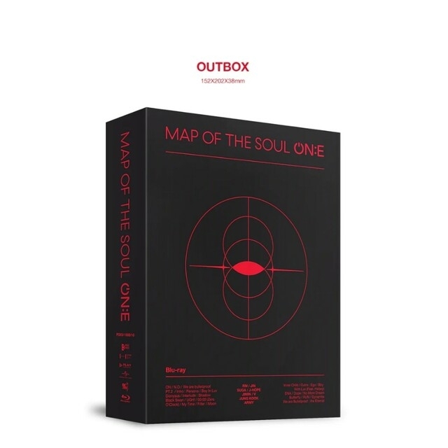 日本語字幕付き BTS MAP OF THE SOUL ON:E Blu-ray