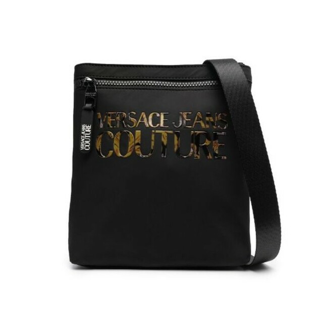 VERSACE JEANS COUTURE ショルダーバッグ ブラック