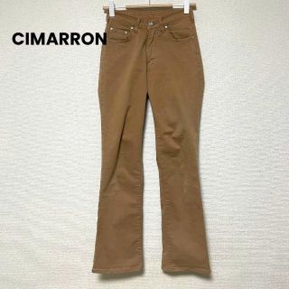 シマロン(CIMARRON)の3033 CIMARRON シマロン コットンパンツ ストレッチパンツ ブラウン(カジュアルパンツ)