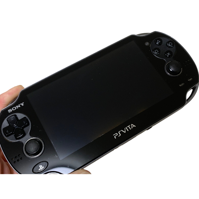 PlayStation Vita(プレイステーションヴィータ)のSONY PS vita PCH-1100 動作良好 プレイステーションヴィータ エンタメ/ホビーのゲームソフト/ゲーム機本体(携帯用ゲーム機本体)の商品写真