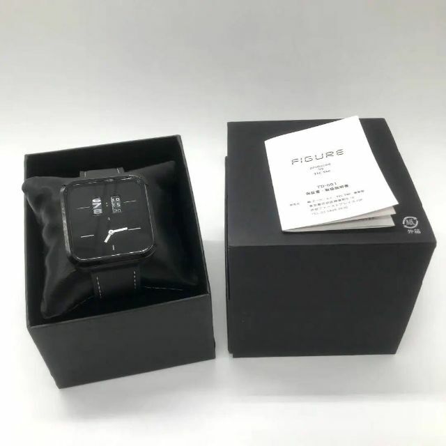 送料無料 TiC TAC アナドラ ブラック 腕時計 メンズ MIM-DR-BK