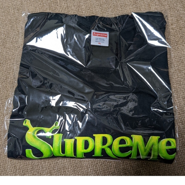 国内正規品 新品 Supreme Shrek Tee XL BLACK