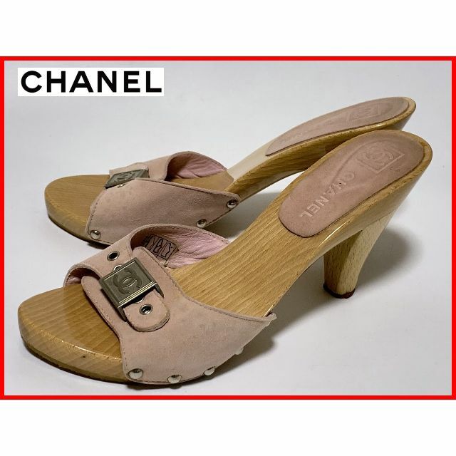 シャネル  CHANEL ミュール サンダル 37