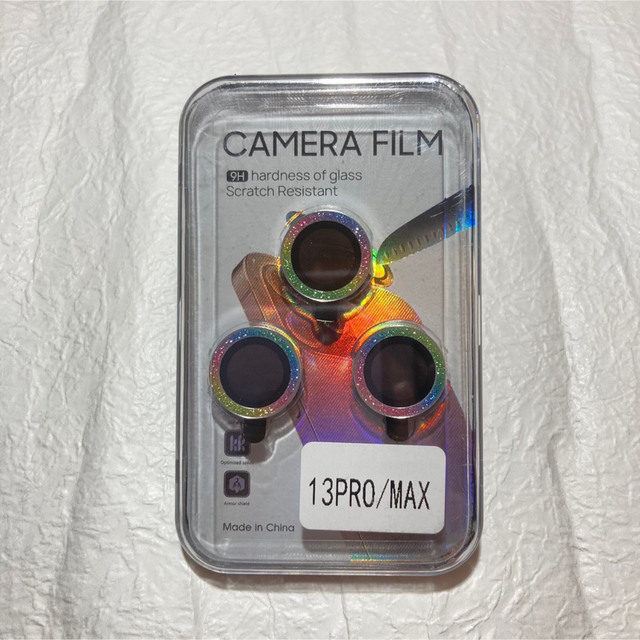 iPhone13pro 13promax カメラレンズ カバー 保護 フィルム スマホ/家電/カメラのスマホアクセサリー(保護フィルム)の商品写真