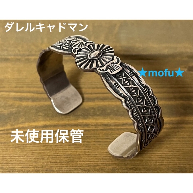 ダレルキャドマン シルバーバングル インディアンジュエリーnavajo